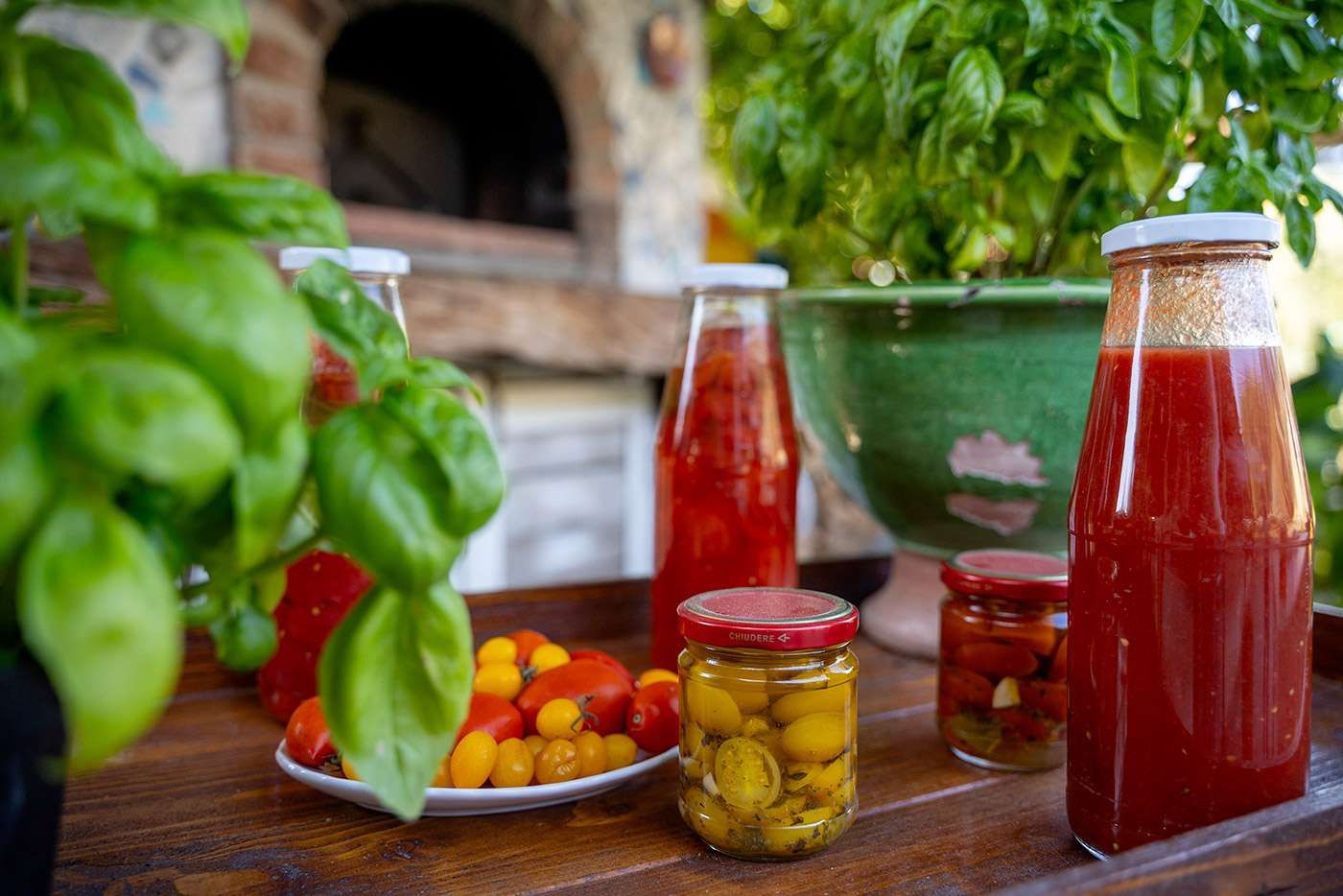 pomarole pomodori e conserve del nostro orto
